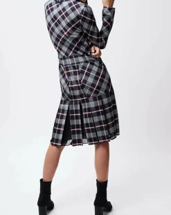 Robe en Laine & Soie Romy marine