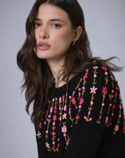 Robe en Laine mélangée Claudine noire