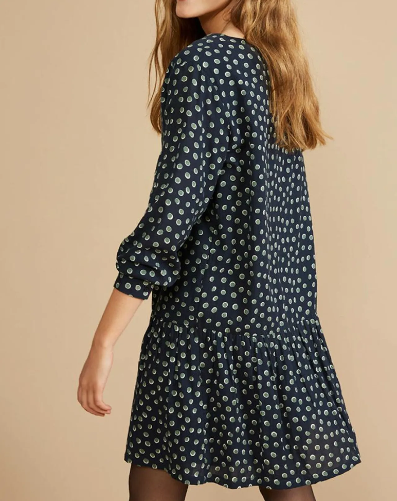 Robe en Twill Ema thym