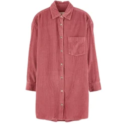 Robe en Velours côtelé Winnie lychee