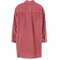 Robe en Velours côtelé Winnie lychee