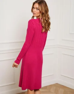 Robe Eve fushia