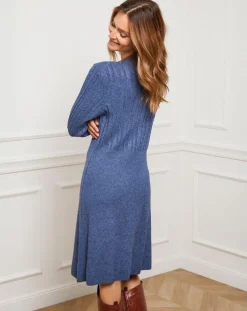 Robe Eve indigo