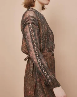 Robe Frances granit cumin