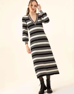 Robe Fresh blanc/noir