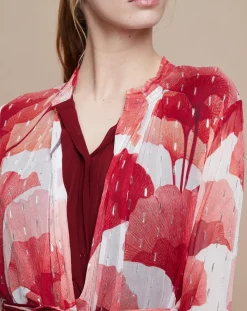 Robe Gabrielle Pistil rouge