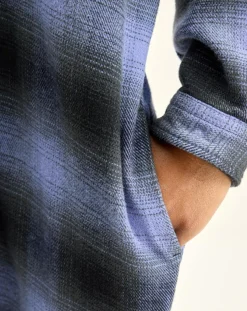 Robe Gen à carreaux violette