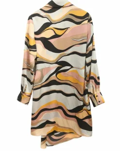 Robe imprimée Margot grise