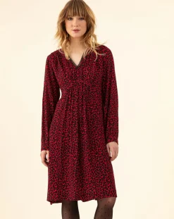 Robe Jerry leo rouge