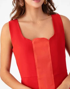 Robe Kimi terre de sienne