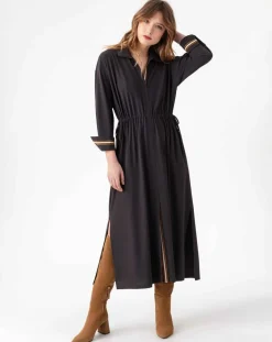 Robe Longue Rhea choco