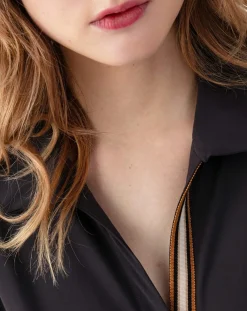 Robe Longue Rhea choco