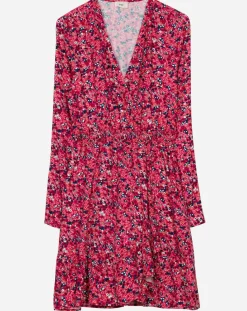 Robe Malta imprimée rose