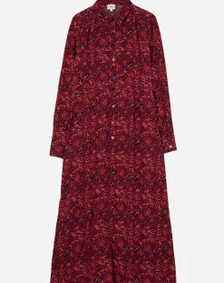 Robe Mantry livia bordeaux