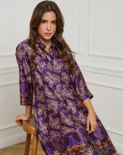 Robe Marine violette