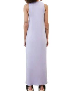 Robe maxi violet clair