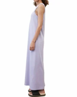Robe maxi violet clair