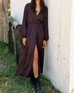 Robe Mayfair raisin