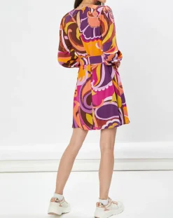 Robe Messer psyché multicolore