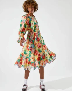 Robe Midi Laura imprimé