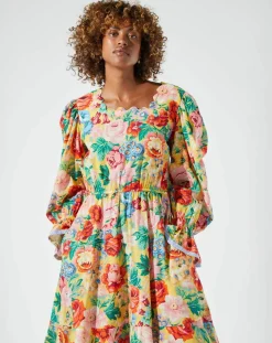 Robe Midi Laura imprimé