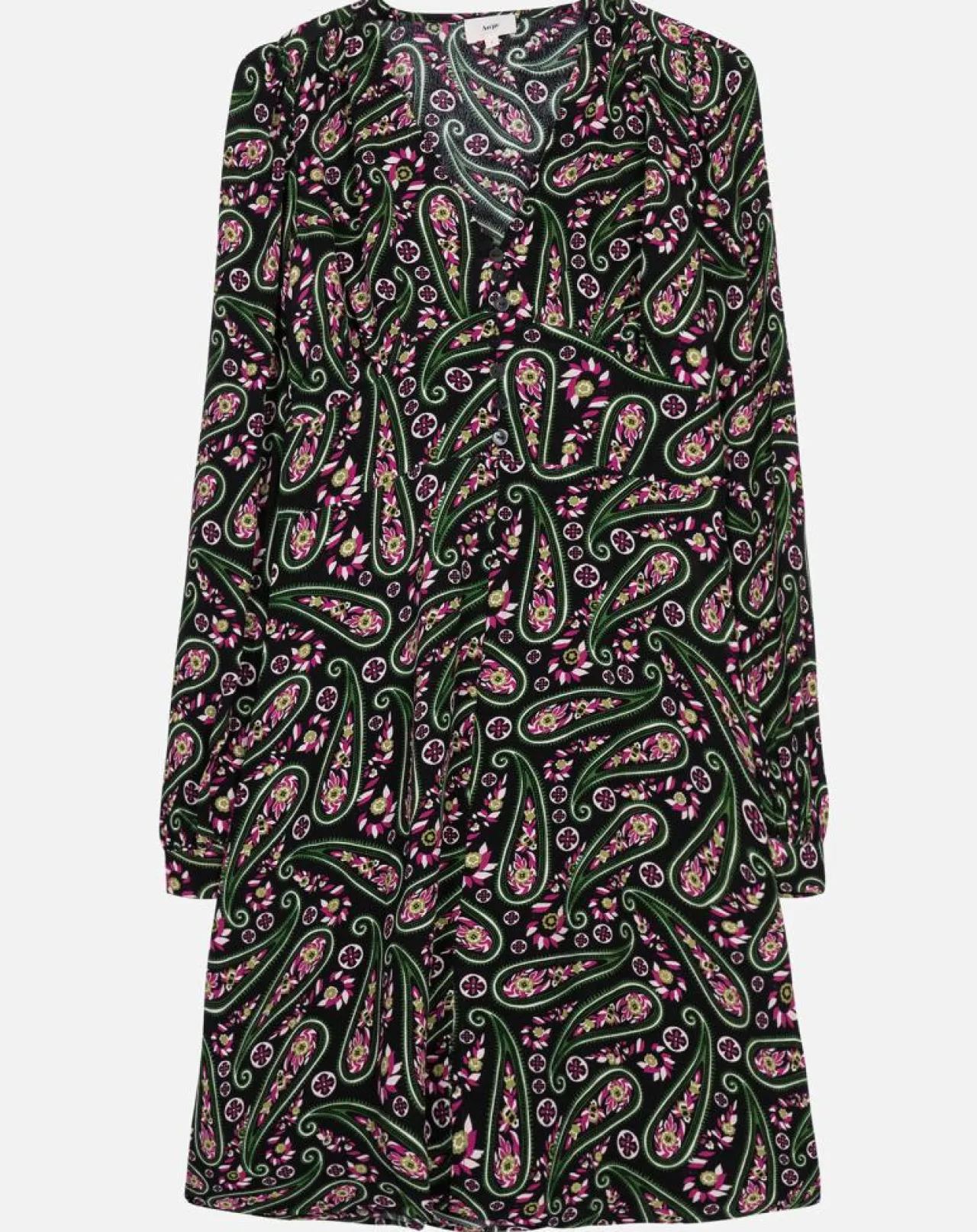 Robe Molly paisley noir