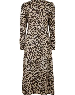 Robe Panthère Coeur léopard