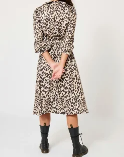 Robe Panthère Coeur léopard