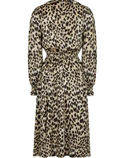 Robe Panthère Coeur léopard