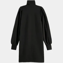 Robe Pull en Coton Bio mélangé zippée anthracite