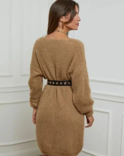 Robe Pull Juliette camel