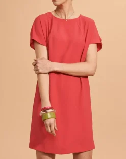 Robe Risoula rose fuchsia