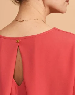 Robe Risoula rose fuchsia