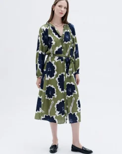 Robe Rmolly à fleurs fougère