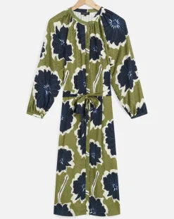 Robe Rmolly à fleurs fougère