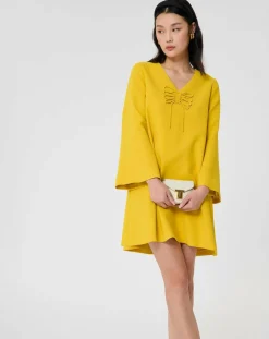 Robe Rolie jaune citron