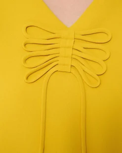 Robe Rolie jaune citron