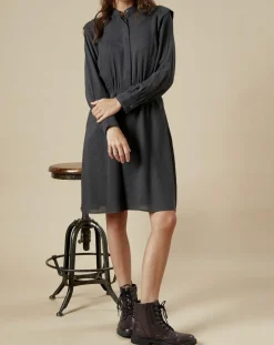 Robe Rooka gris foncé