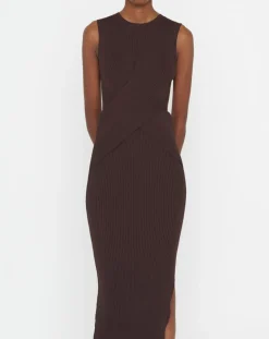 Robe Rossana chocolat