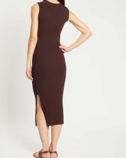 Robe Rossana chocolat