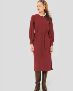 Robe Rossini bordeaux