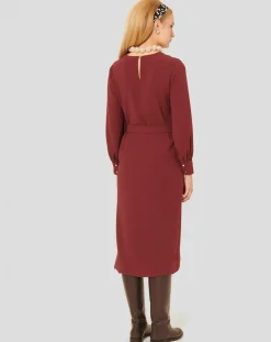 Robe Rossini bordeaux