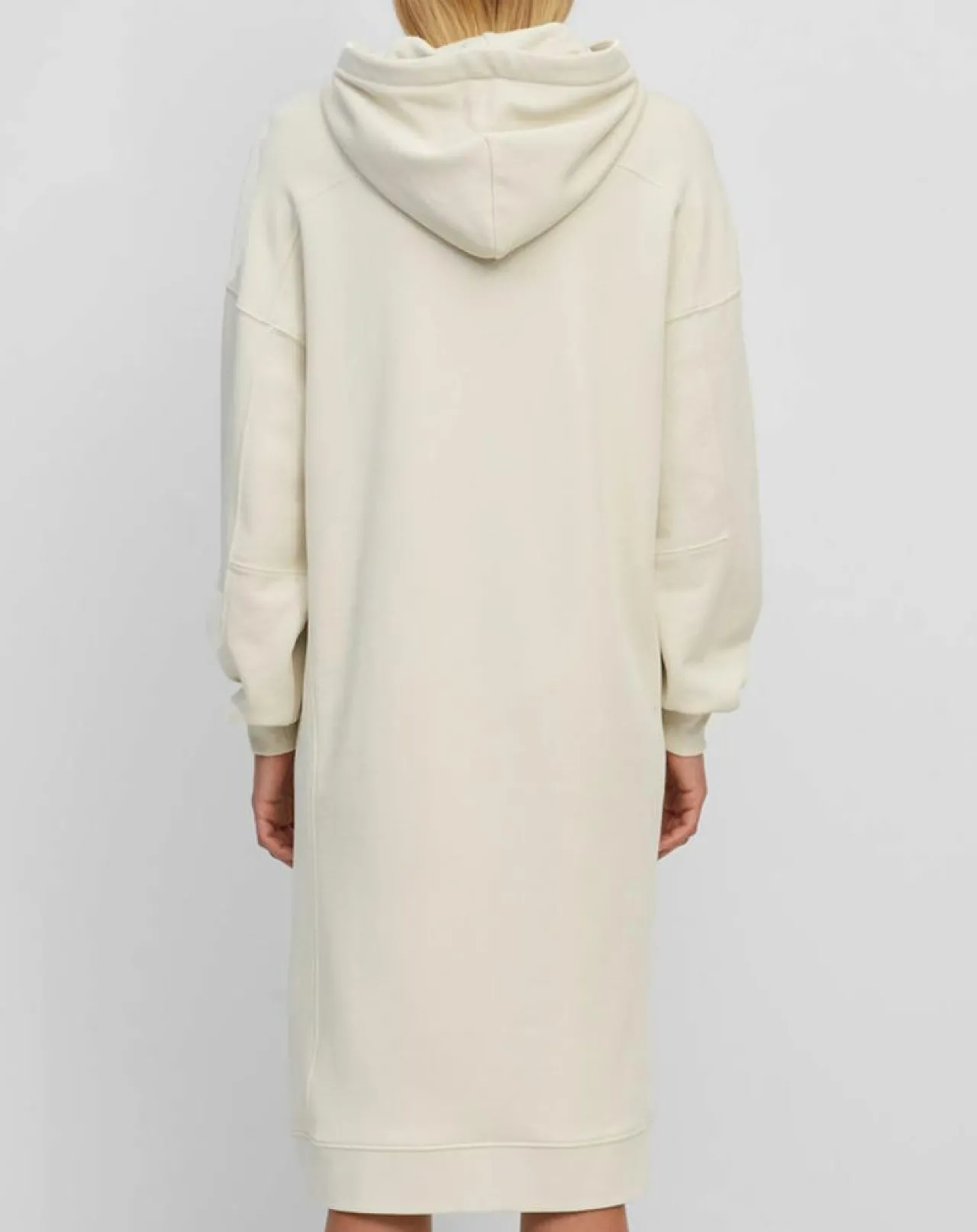 Robe sweat en Coton bio écrue