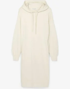 Robe sweat en Coton bio écrue