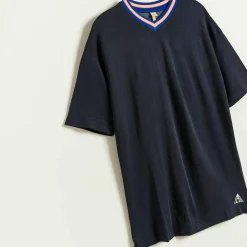 Robe t-shirt Felpa sportwear bleu foncé