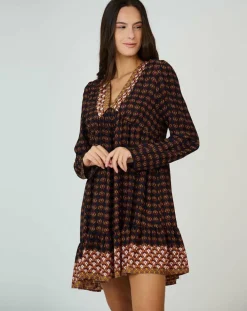 Robe Valentine marron