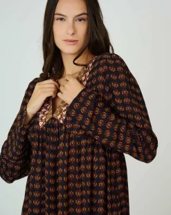 Robe Valentine marron