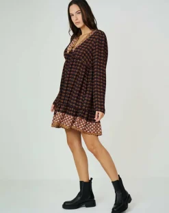 Robe Valentine marron