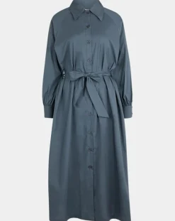 Robe-Chemise Pom gris foncé