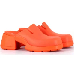 Sabots Blissa orange - Talon 6 cm